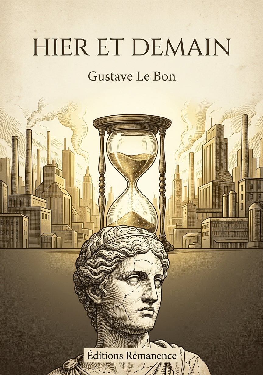 Hier et demain - Gustave Le Bon (Couverture)