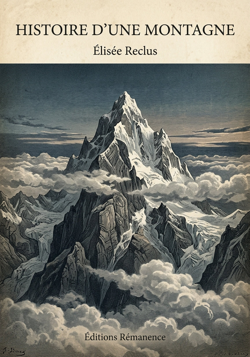 Histoire d'une Montagne - Élisée Reclus (Couverture)