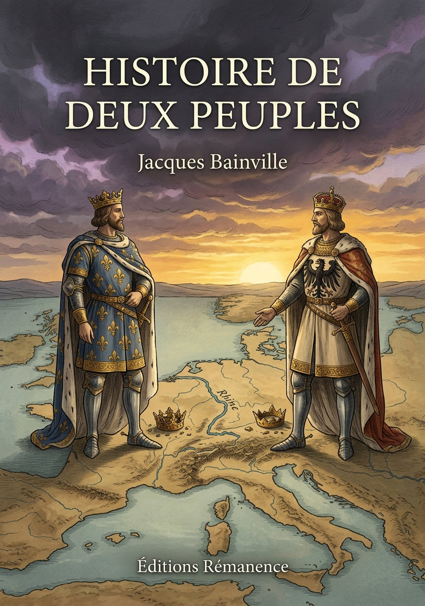 Livre Histoire de deux peuples par Jacques Bainville - Couverture - Editions Remanence
