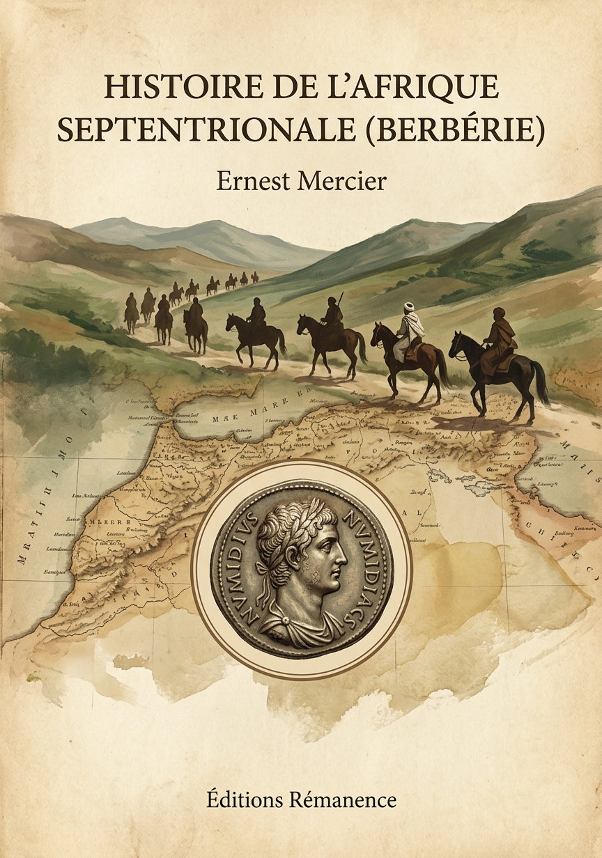 Histoire de l'Afrique Septentrionale (Berbérie) - Ernest Mercier (Couverture)