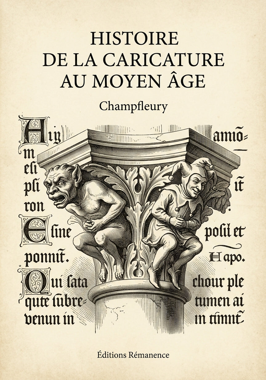 Histoire de la caricature au moyen âge - Champfleury (Couverture)