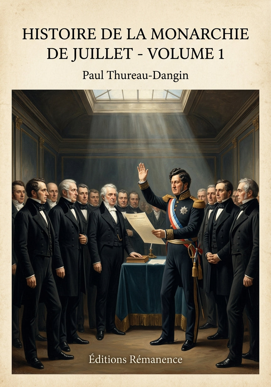 Histoire de la Monarchie de Juillet - Volume 1 - Paul Thureau-Dangin (Couverture)
