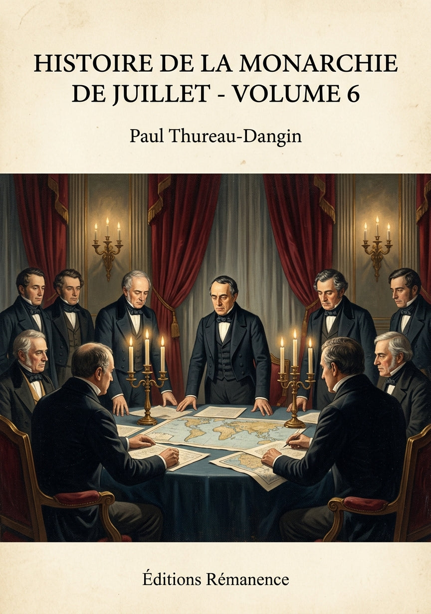 Histoire de la Monarchie de Juillet - Volume 6 - Paul Thureau-Dangin (Couverture)