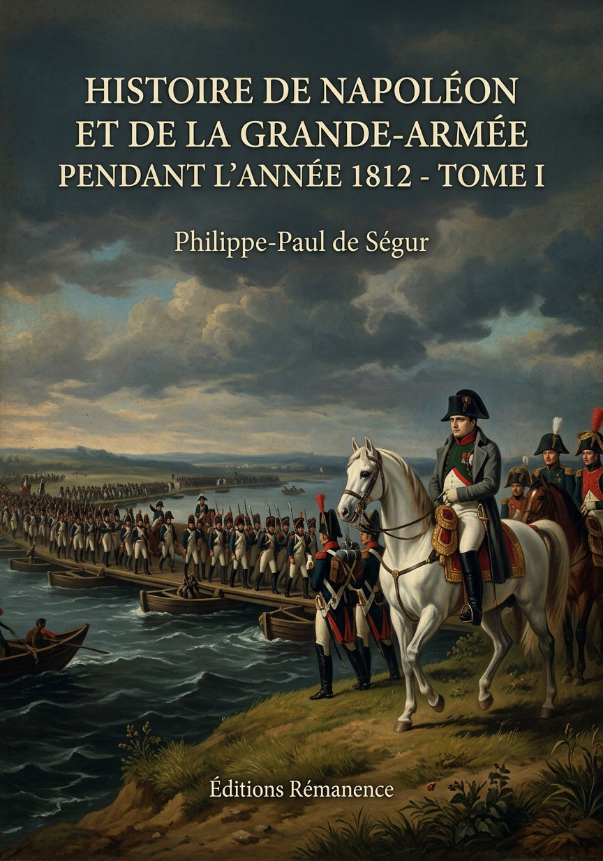 Histoire de Napoléon et de la Grande-Armée pendant l'année 1812 - Tome I - Philippe-Paul de Ségur (Couverture)