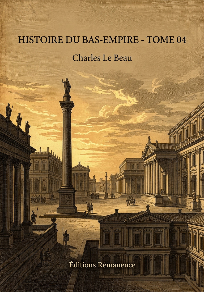 Histoire du Bas-Empire - Tome 04 - Charles Le Beau (Couverture)