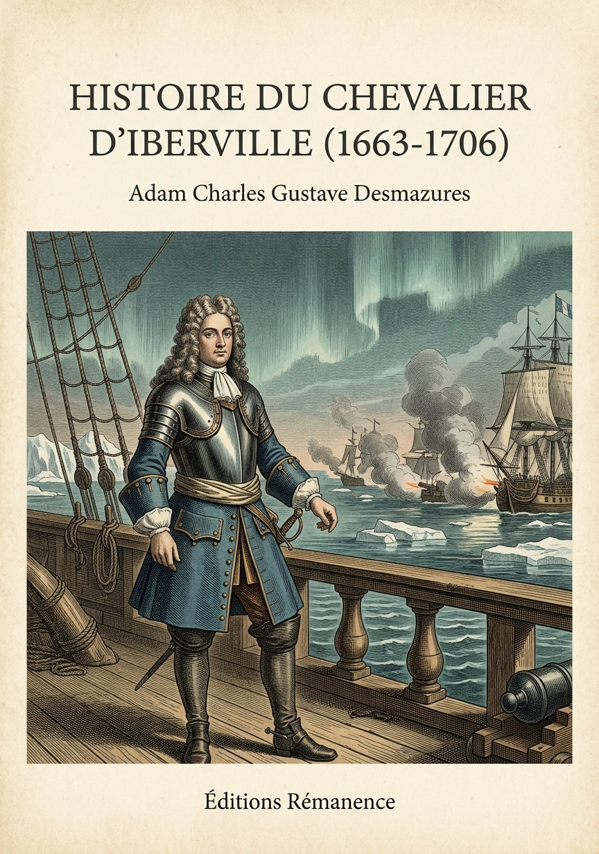 Histoire du Chevalier d'Iberville (1663-1706) - Adam Charles Gustave Desmazures (Couverture)