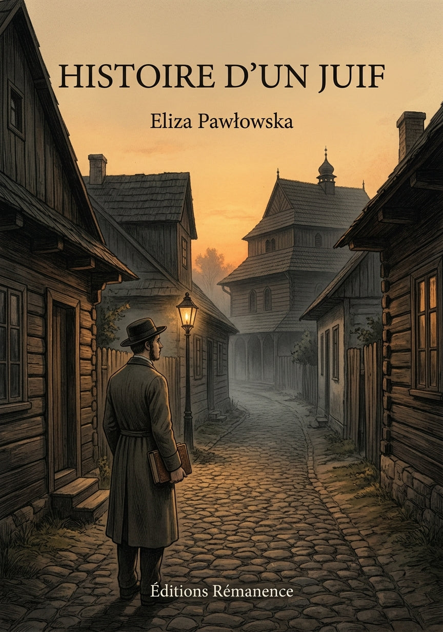 Livre Histoire d’un juif par Eliza Pawłowska - Couverture - Editions Remanence