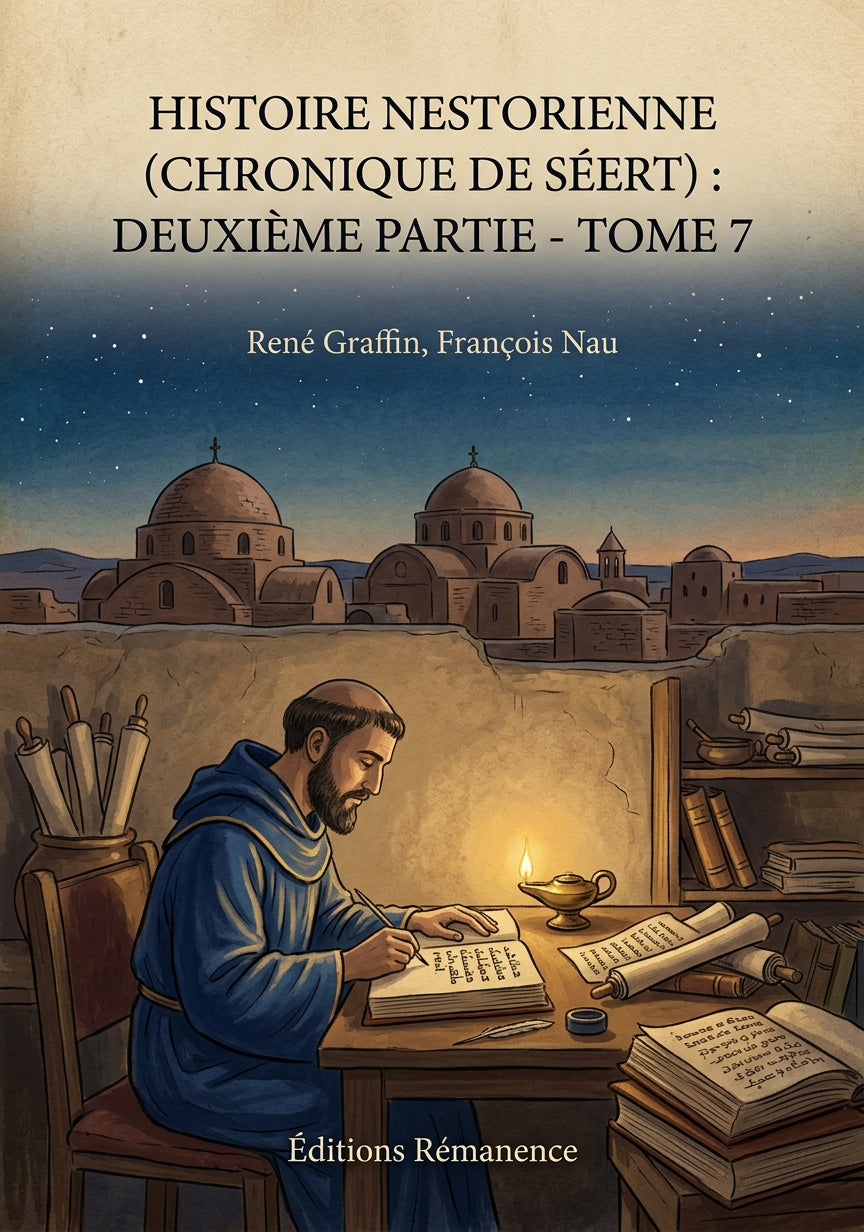 Livre Histoire Nestorienne (Chronique de Séert) : deuxième partie - Tome 7 par René Graffin, François Nau - Couverture - Editions Remanence