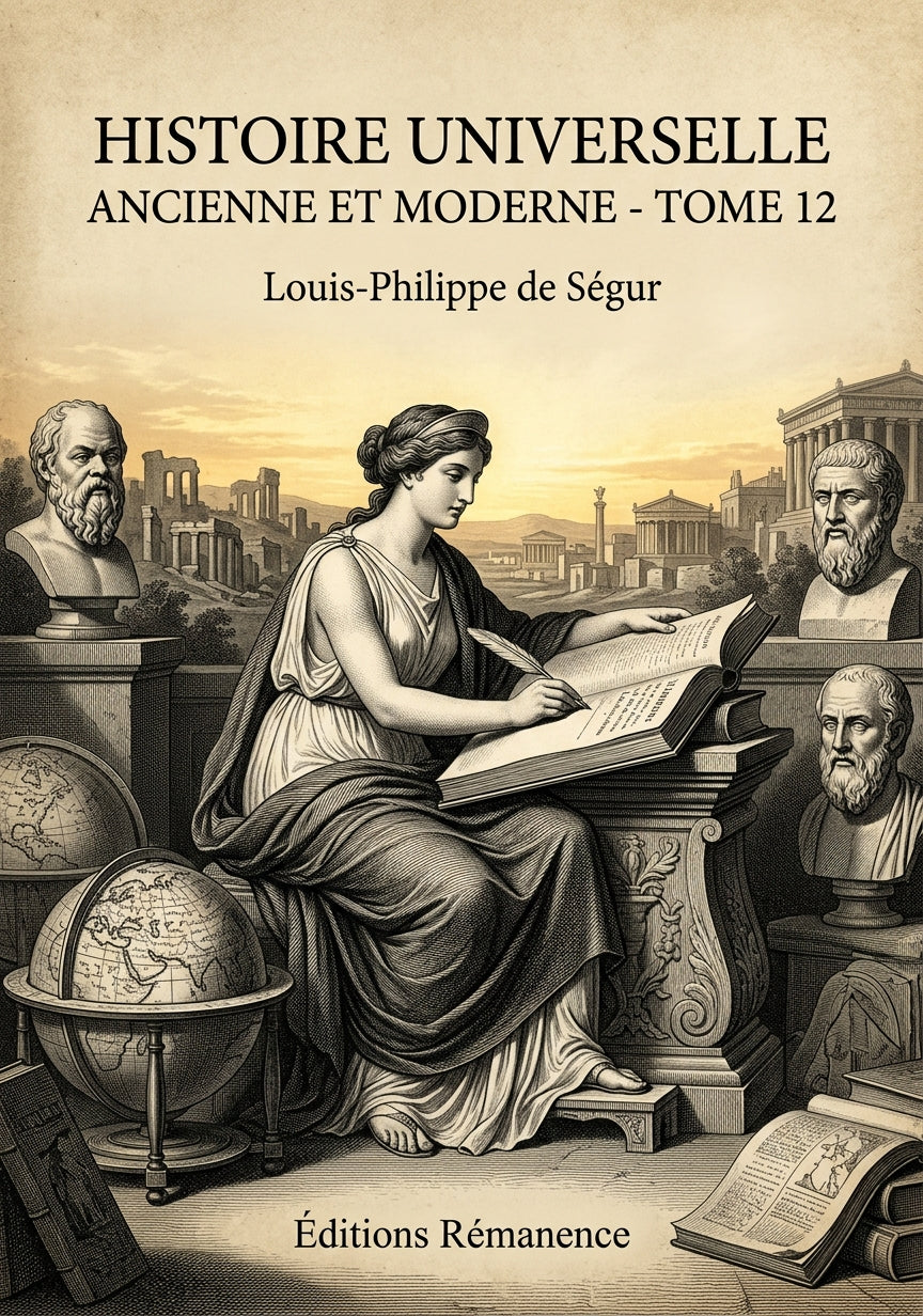 Livre Histoire universelle ancienne et moderne - Tome 12 par Louis-Philippe de Ségur - Couverture - Editions Remanence