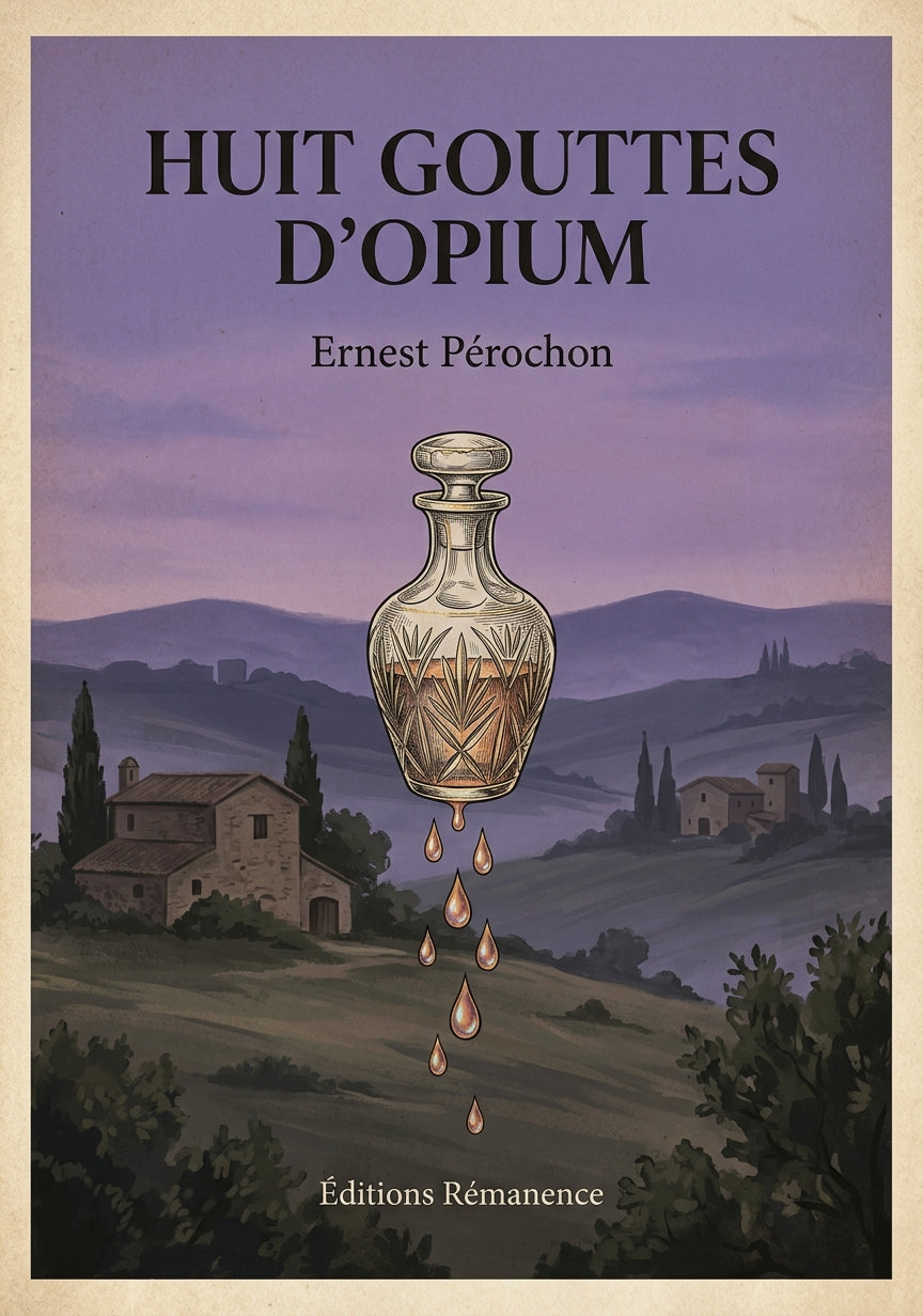 Huit gouttes d'opium - Ernest Pérochon (Couverture)