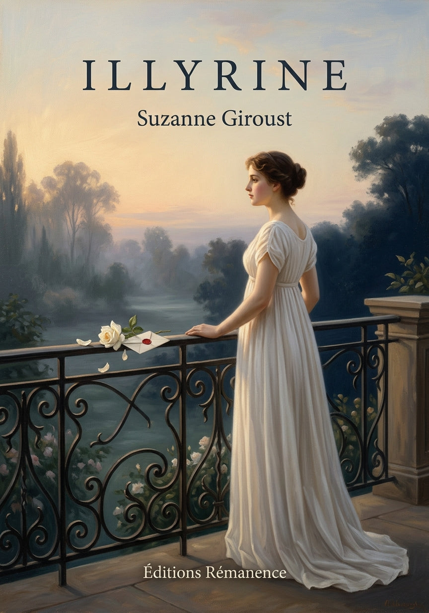 Livre Illyrine par Suzanne Giroust - Couverture - Editions Remanence
