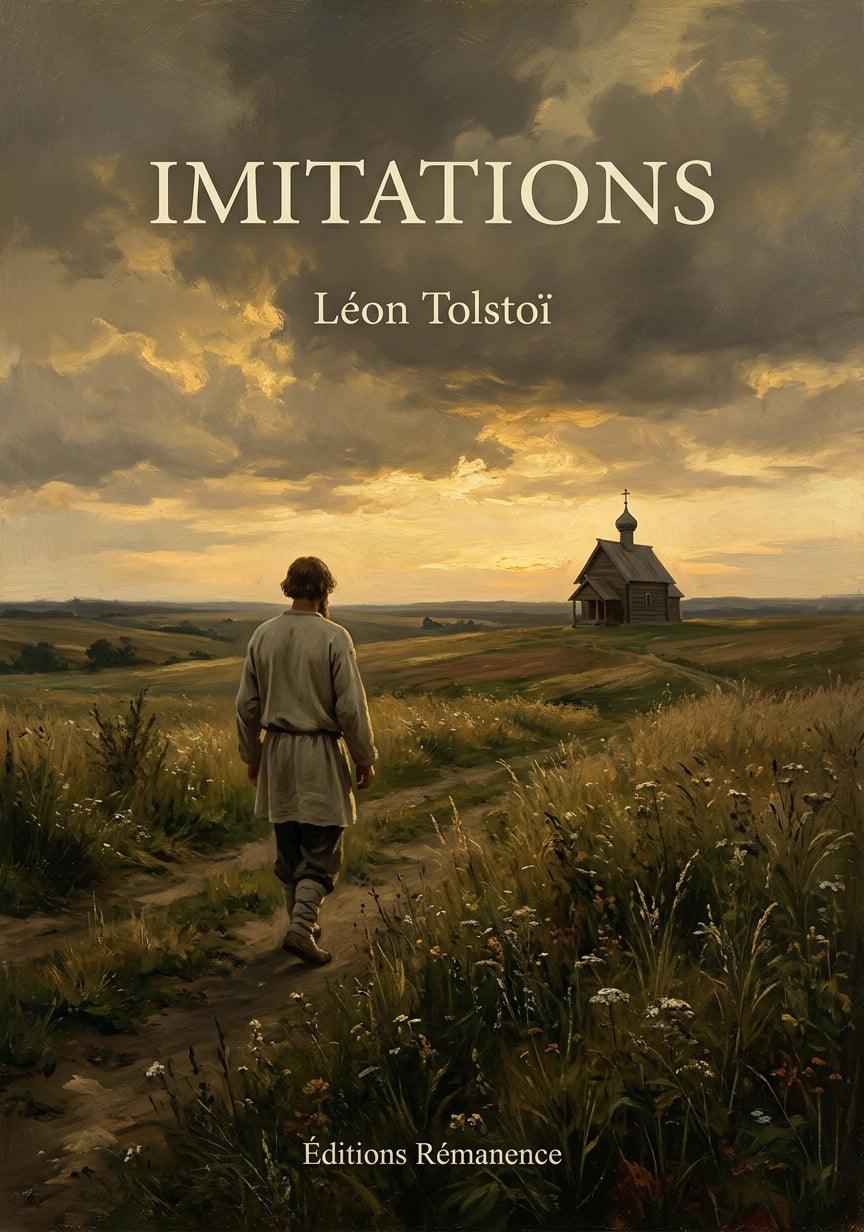 Livre Imitations par Léon Tolstoï - Couverture - Editions Remanence