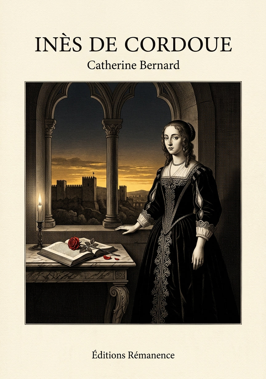 Livre Inès de Cordoue par Catherine Bernard - Couverture - Editions Remanence