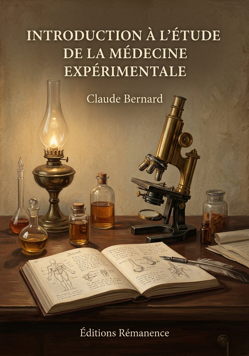 Introduction à l'étude de la médecine expérimentale - Claude Bernard (Couverture)
