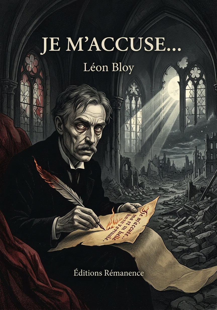 Livre Je m’accuse… par Léon Bloy - Couverture - Editions Remanence