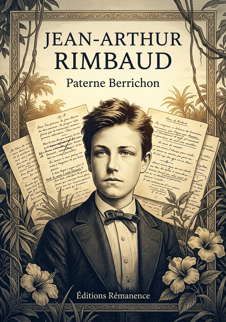 Livre Jean-Arthur Rimbaud par Paterne Berrichon - Couverture - Editions Remanence