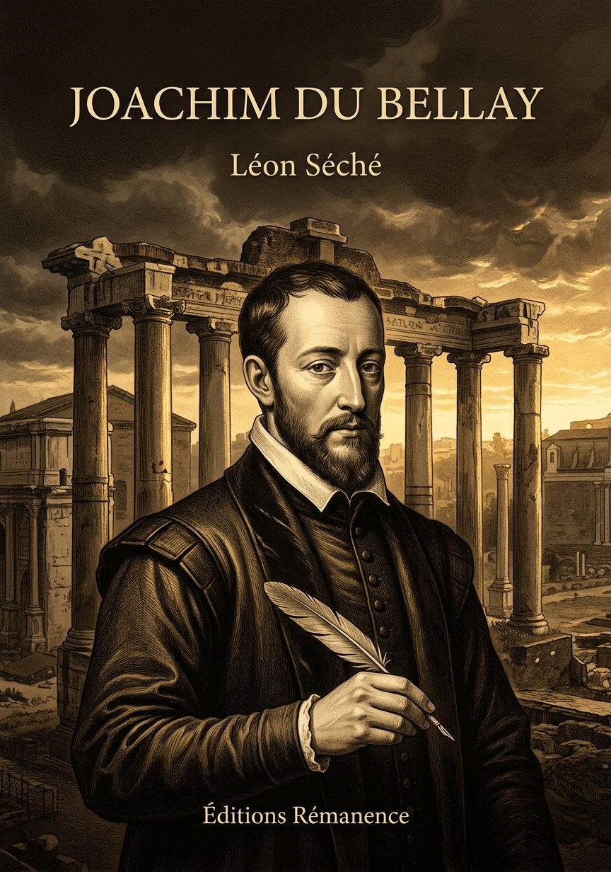 Livre Joachim Du Bellay par Léon Séché - Couverture - Editions Remanence