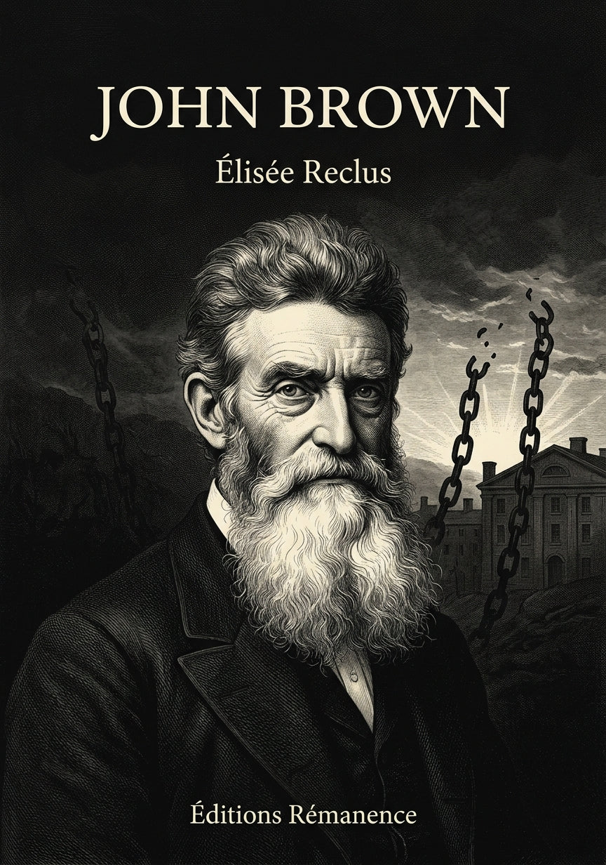 Livre John Brown par Élisée Reclus - Couverture - Editions Remanence