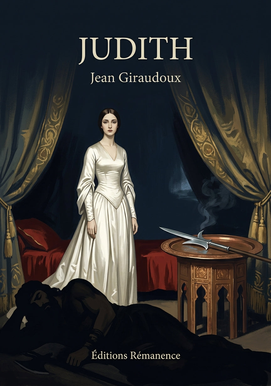Livre Judith par Jean Giraudoux - Couverture - Editions Remanence