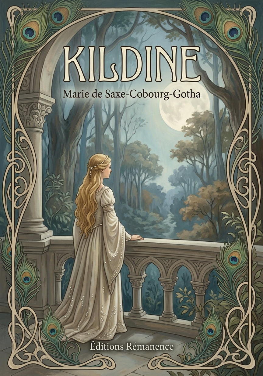 Livre Kildine par Marie de Saxe-Cobourg-Gotha - Couverture - Editions Remanence