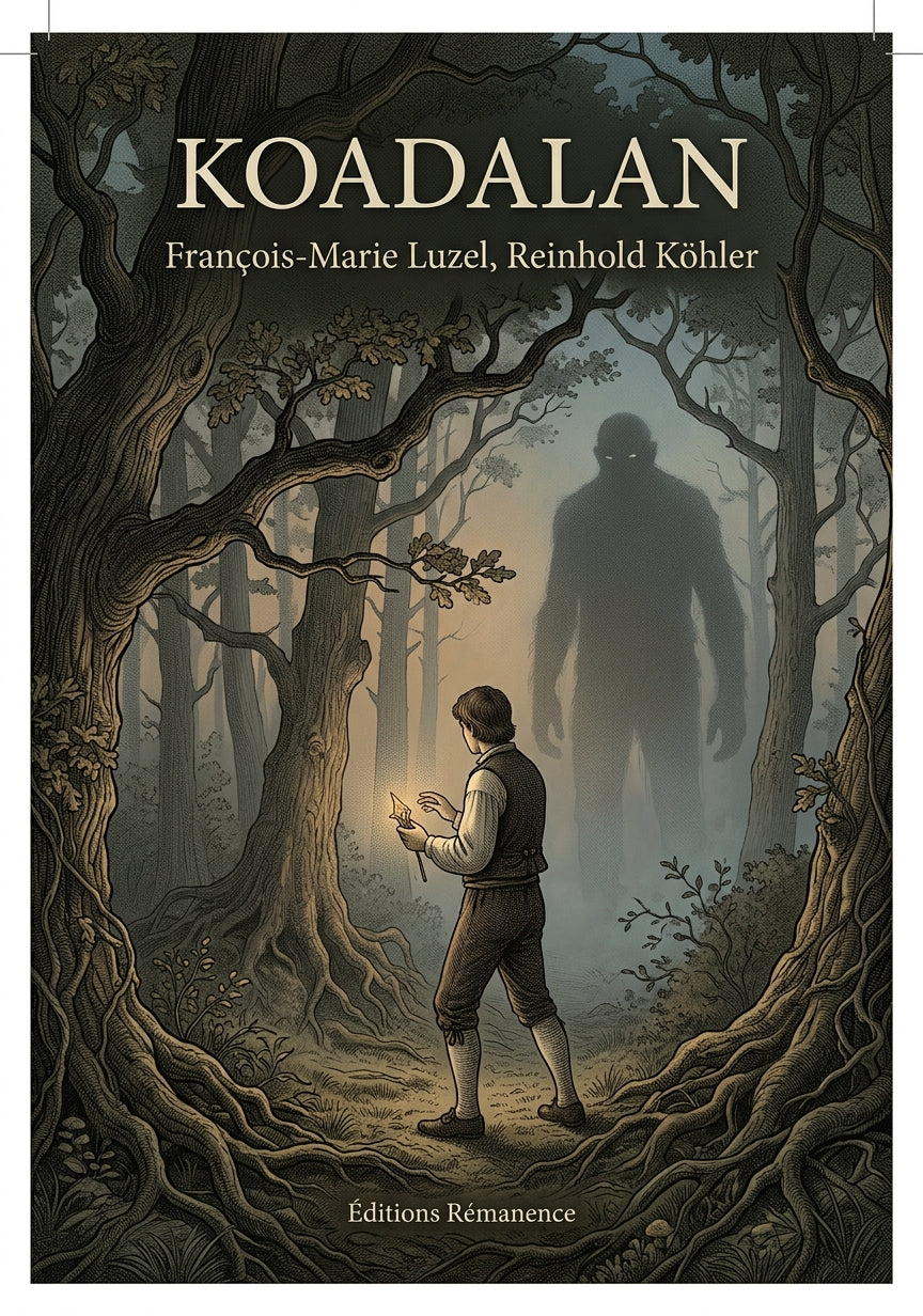 Livre Koadalan par François-Marie Luzel, Reinhold Köhler - Couverture - Editions Remanence