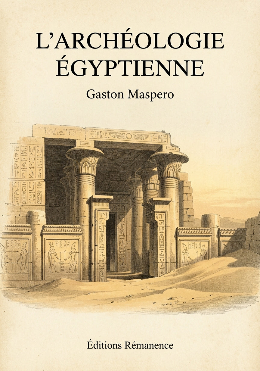 L'archéologie égyptienne - Gaston Maspero (Couverture)