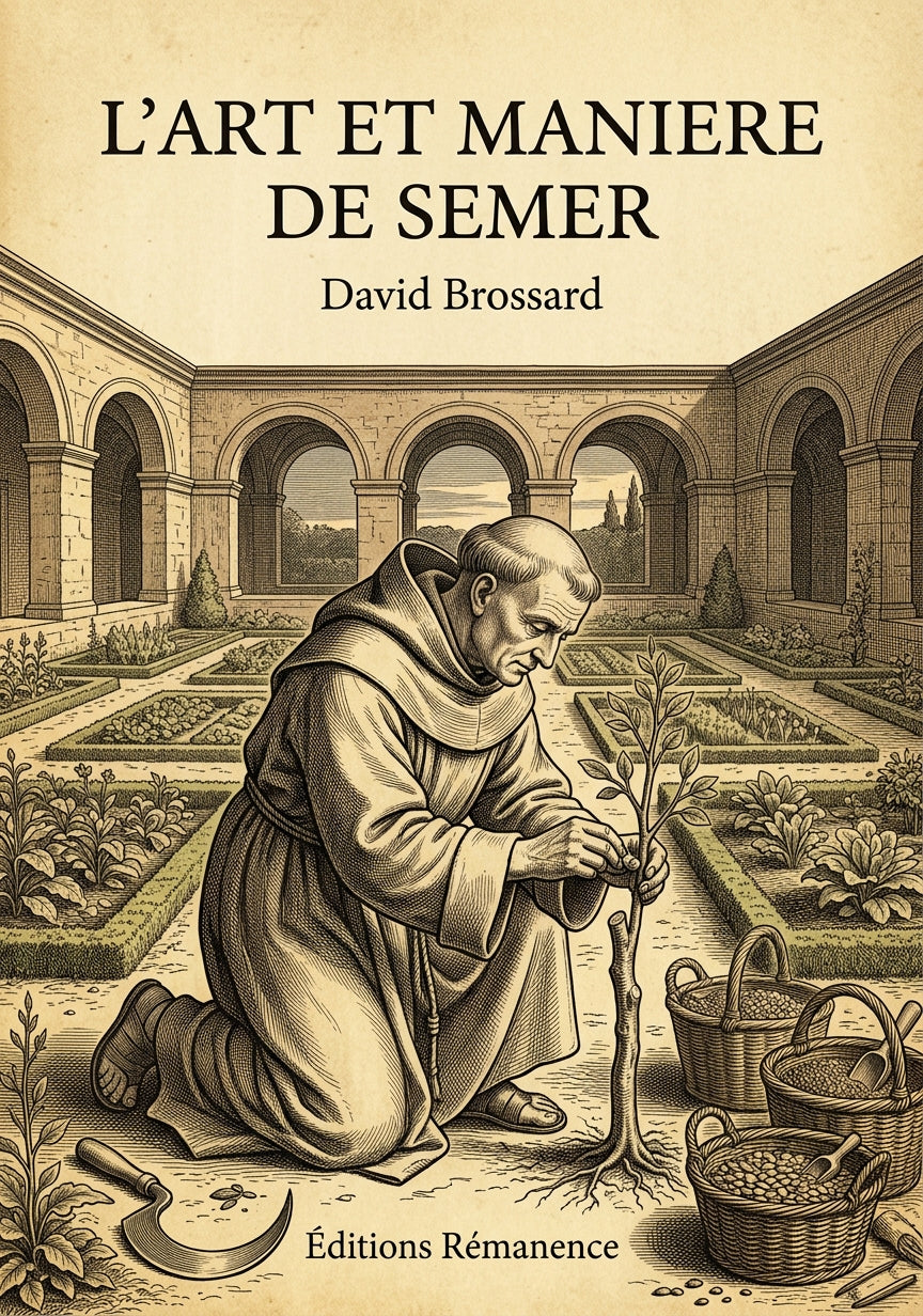 L'art et maniere de semer - David Brossard (Couverture)
