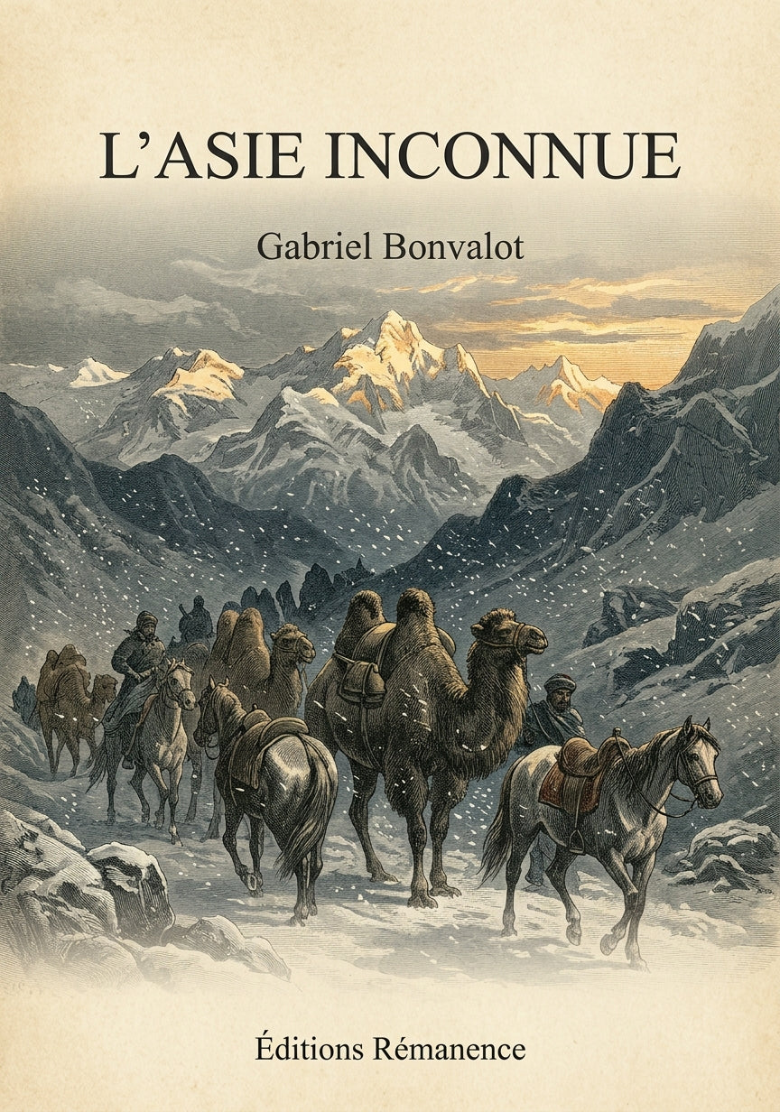 L'Asie inconnue - Gabriel Bonvalot (Couverture)