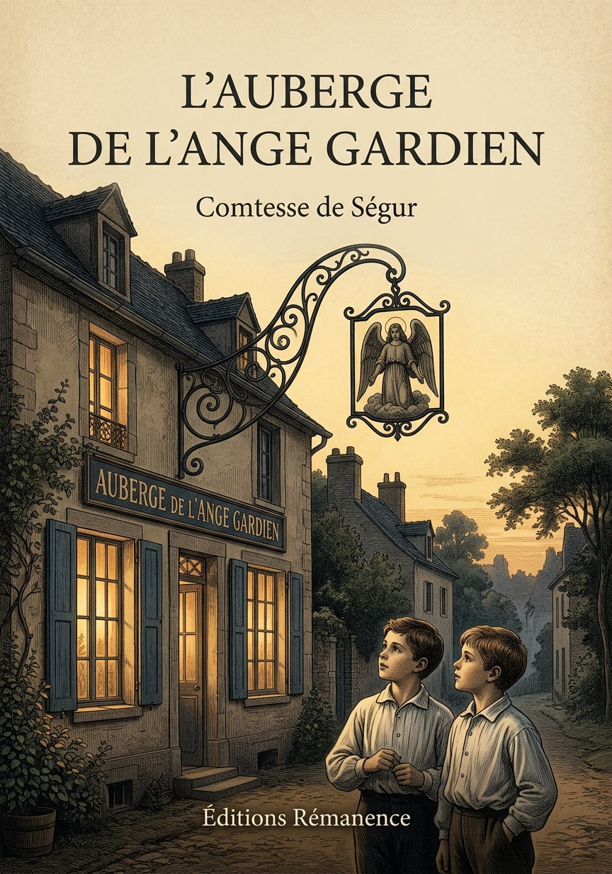 L'auberge de l'ange gardien - Comtesse de Ségur (Couverture)