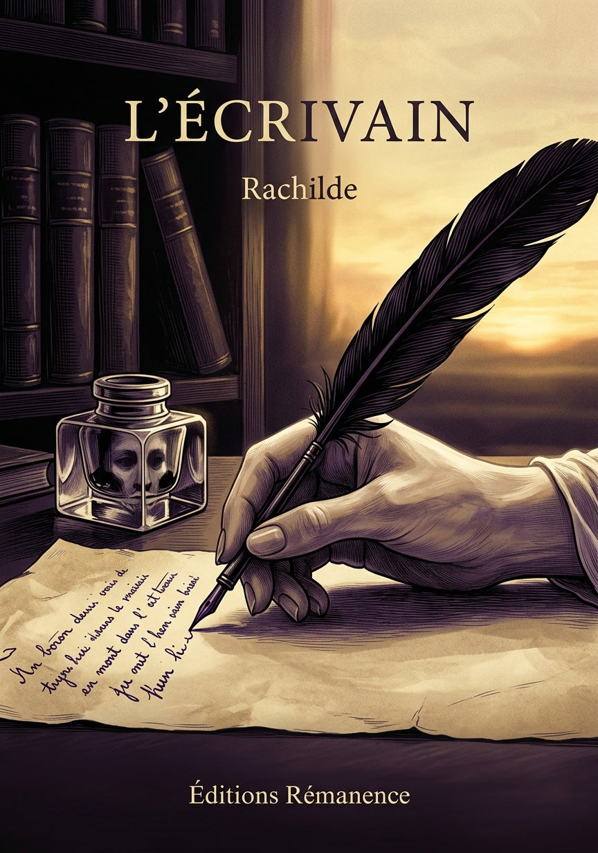 Livre L'Écrivain par Rachilde - Couverture - Editions Remanence