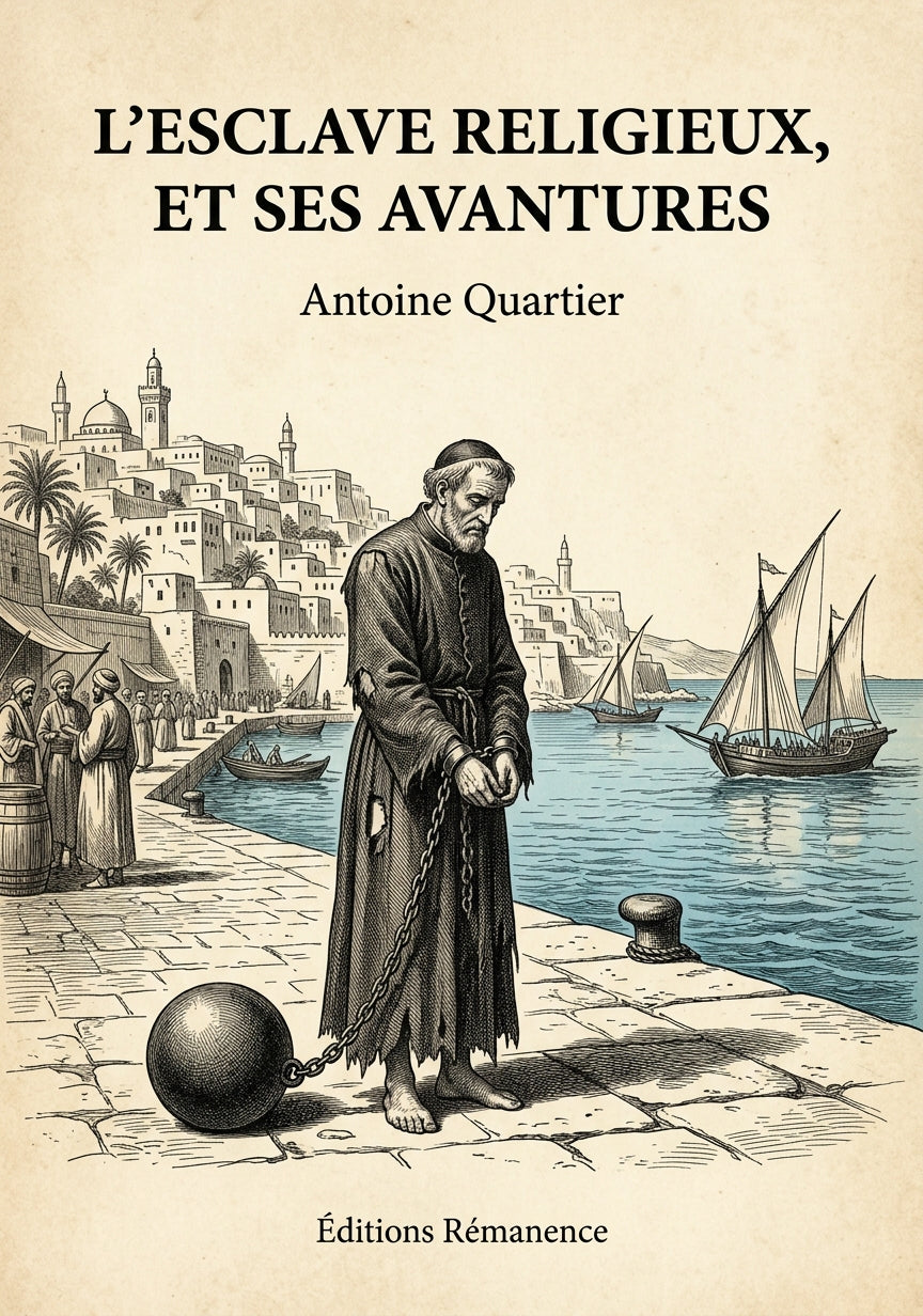 L'esclave religieux, et ses avantures - Antoine Quartier (Couverture)