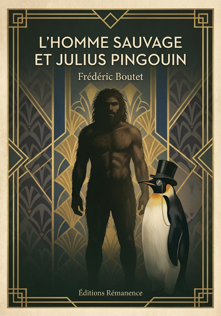 L'homme sauvage et Julius Pingouin - Frédéric Boutet (Couverture)