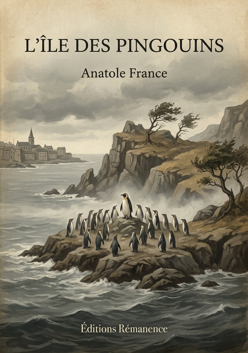 L’Île des Pingouins - Anatole France (Couverture)