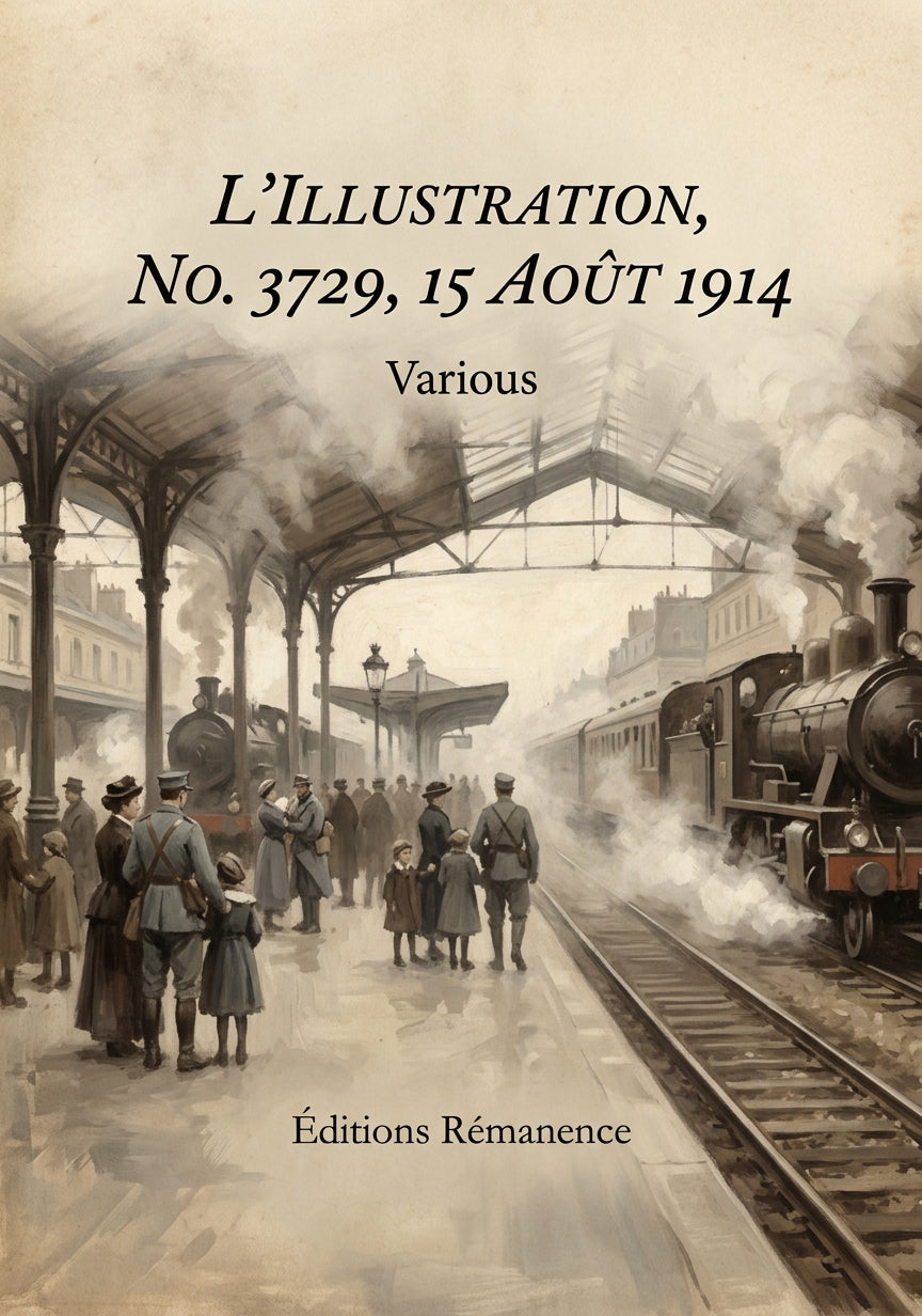 L'Illustration, No. 3729, 15 Août 1914 - Various (Couverture)