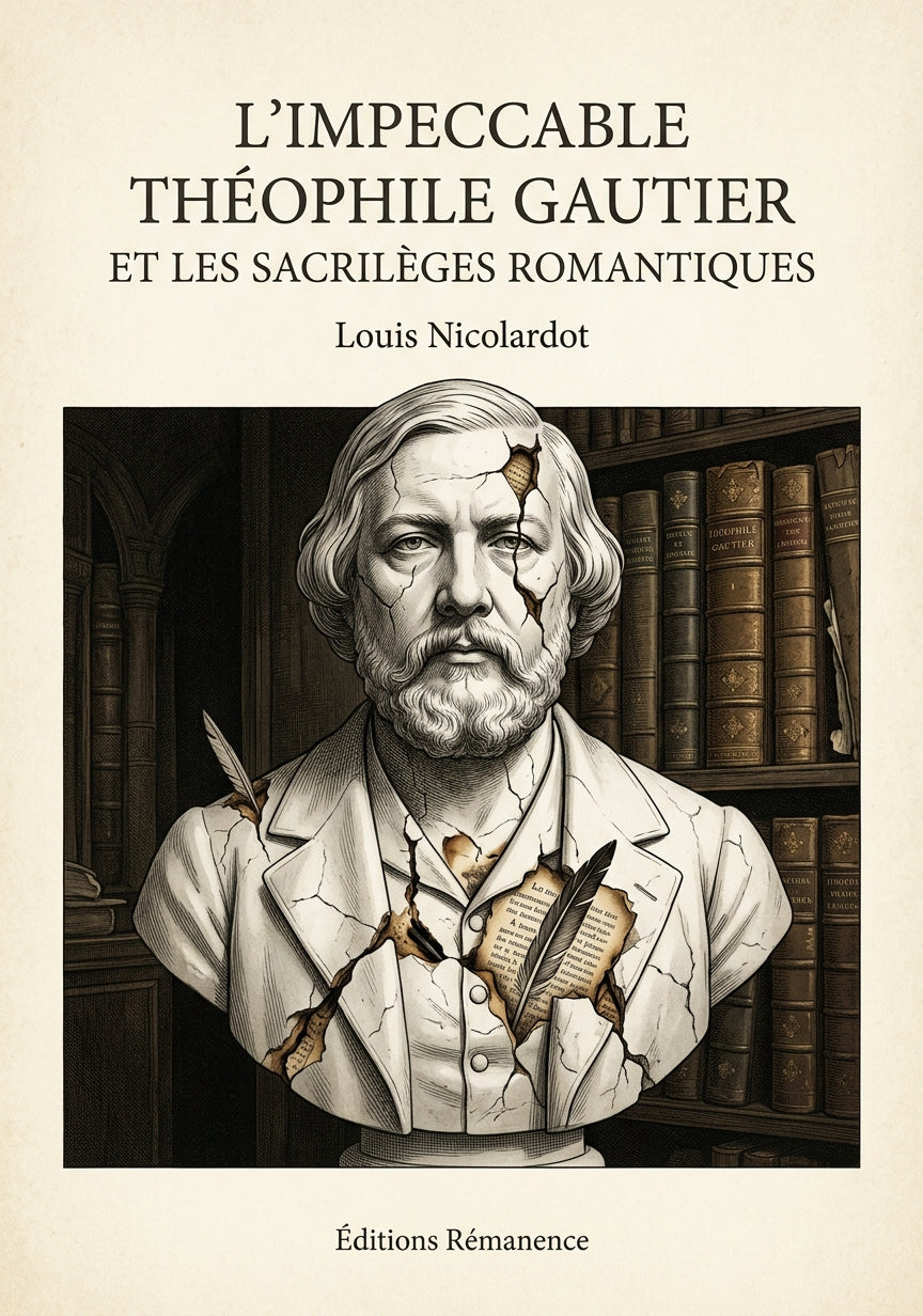 L'Impeccable Théophile Gautier et les sacrilèges romantiques - Louis Nicolardot (Couverture)