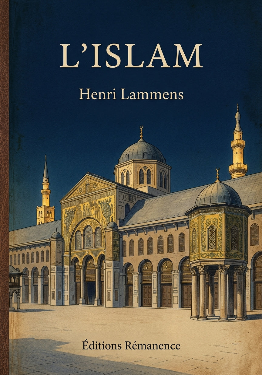 Livre L'Islam par Henri Lammens - Couverture - Editions Remanence