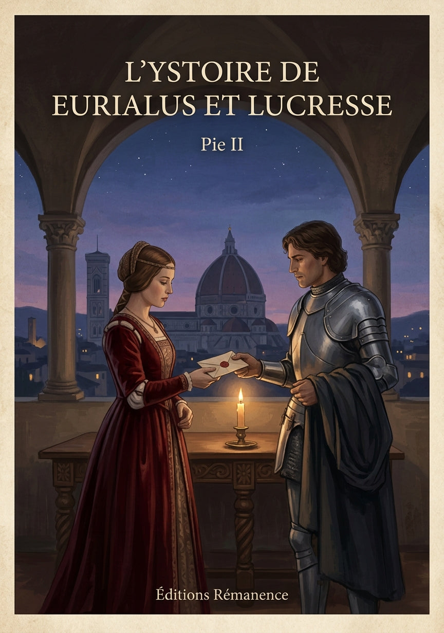 L'Ystoire de Eurialus et Lucresse - Pie II (Couverture)