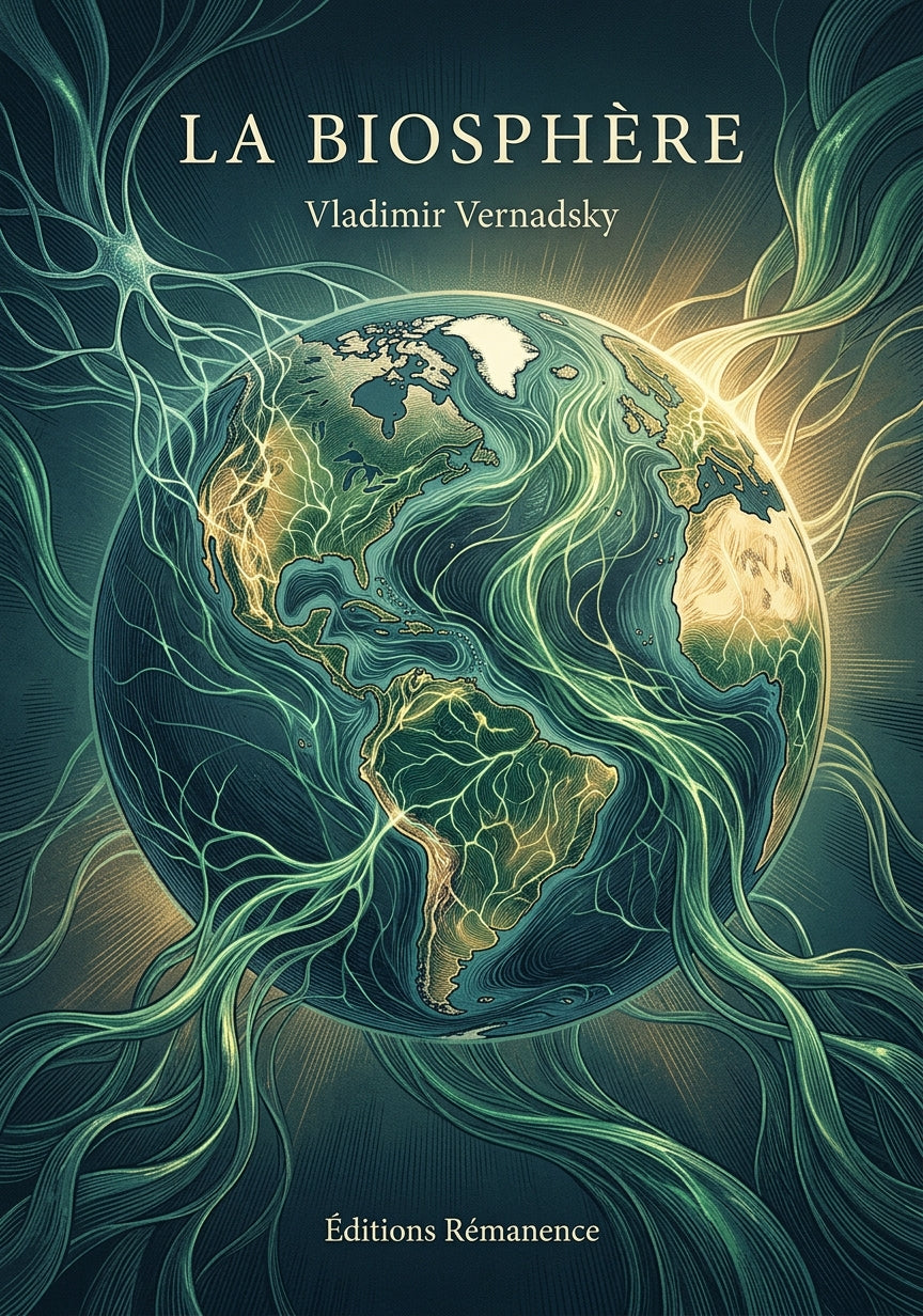Livre La Biosphère par Vladimir Vernadsky - Couverture - Editions Remanence
