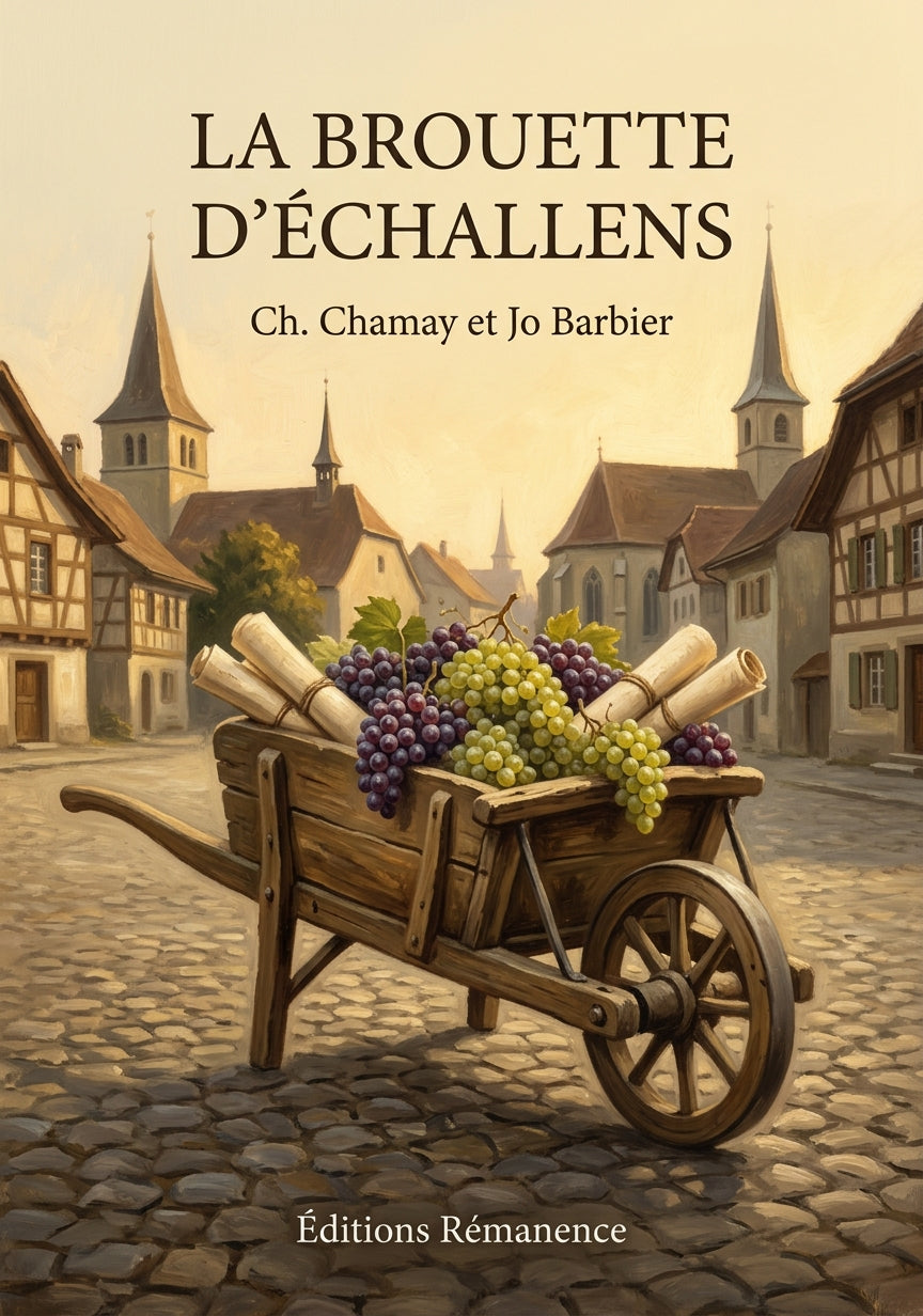 Livre La Brouette d'Échallens par Ch. Chamay et Jo Barbier - Couverture - Editions Remanence