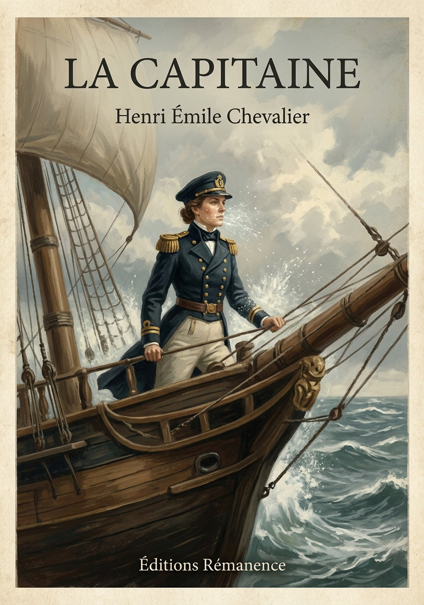 La capitaine - Henri Émile Chevalier (Couverture)