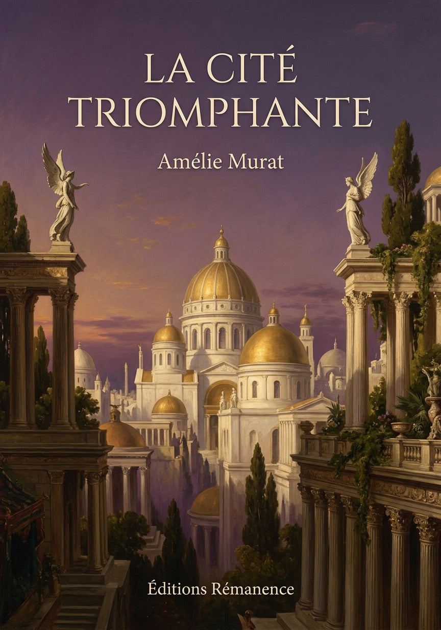 Livre La Cité triomphante par Amélie Murat - Couverture - Editions Remanence