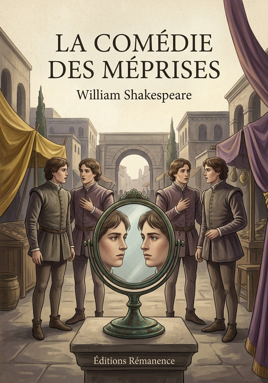 La Comédie des Méprises - William Shakespeare (Couverture)