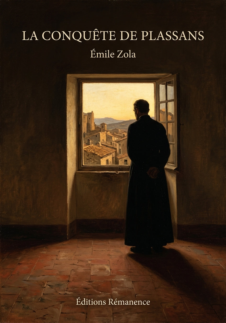 Livre La Conquête de Plassans par Émile Zola - Couverture - Editions Remanence