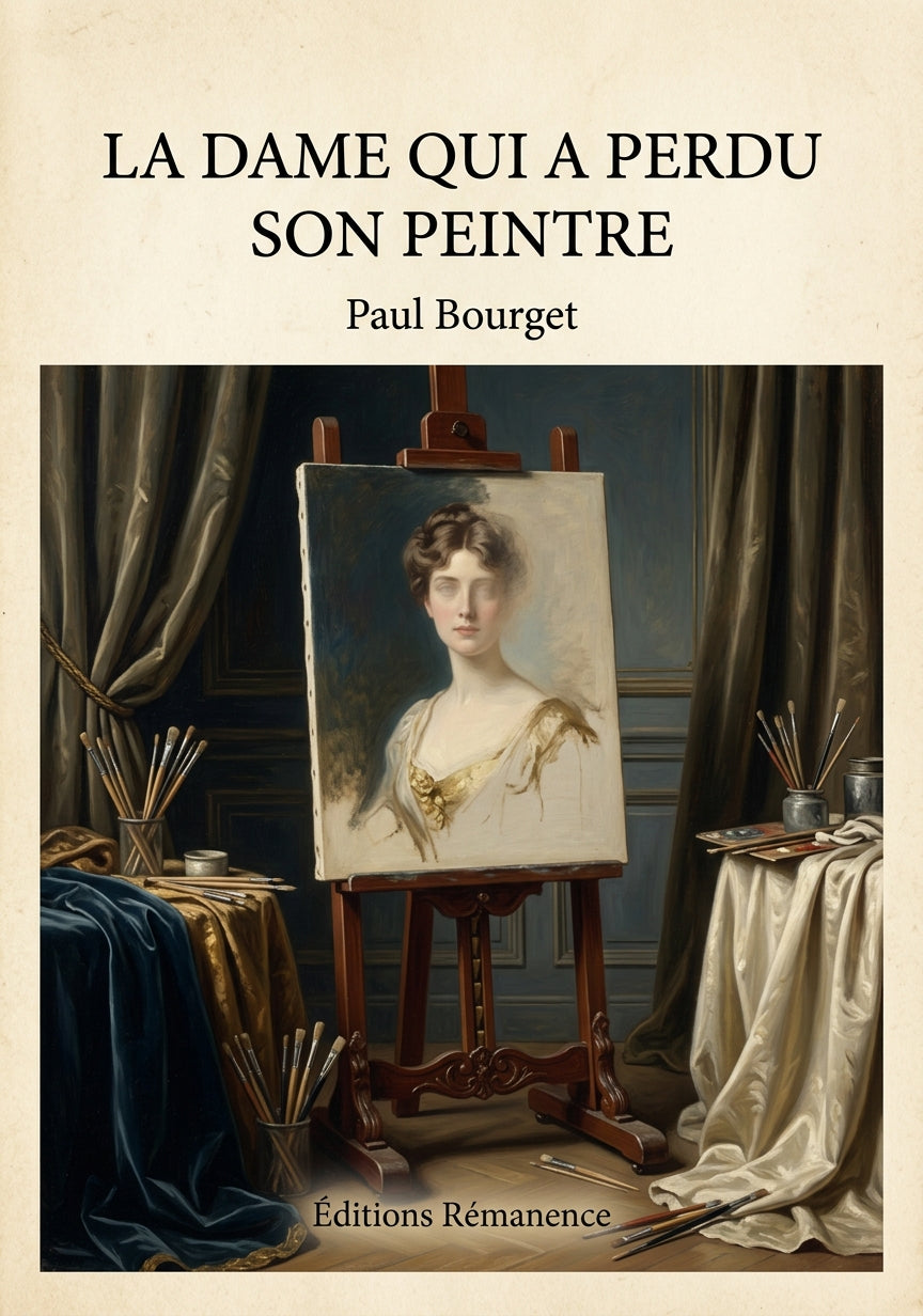 La dame qui a perdu son peintre - Paul Bourget (Couverture)