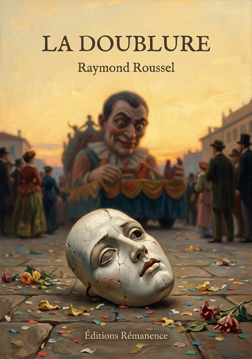 Livre La Doublure par Raymond Roussel - Couverture - Editions Remanence