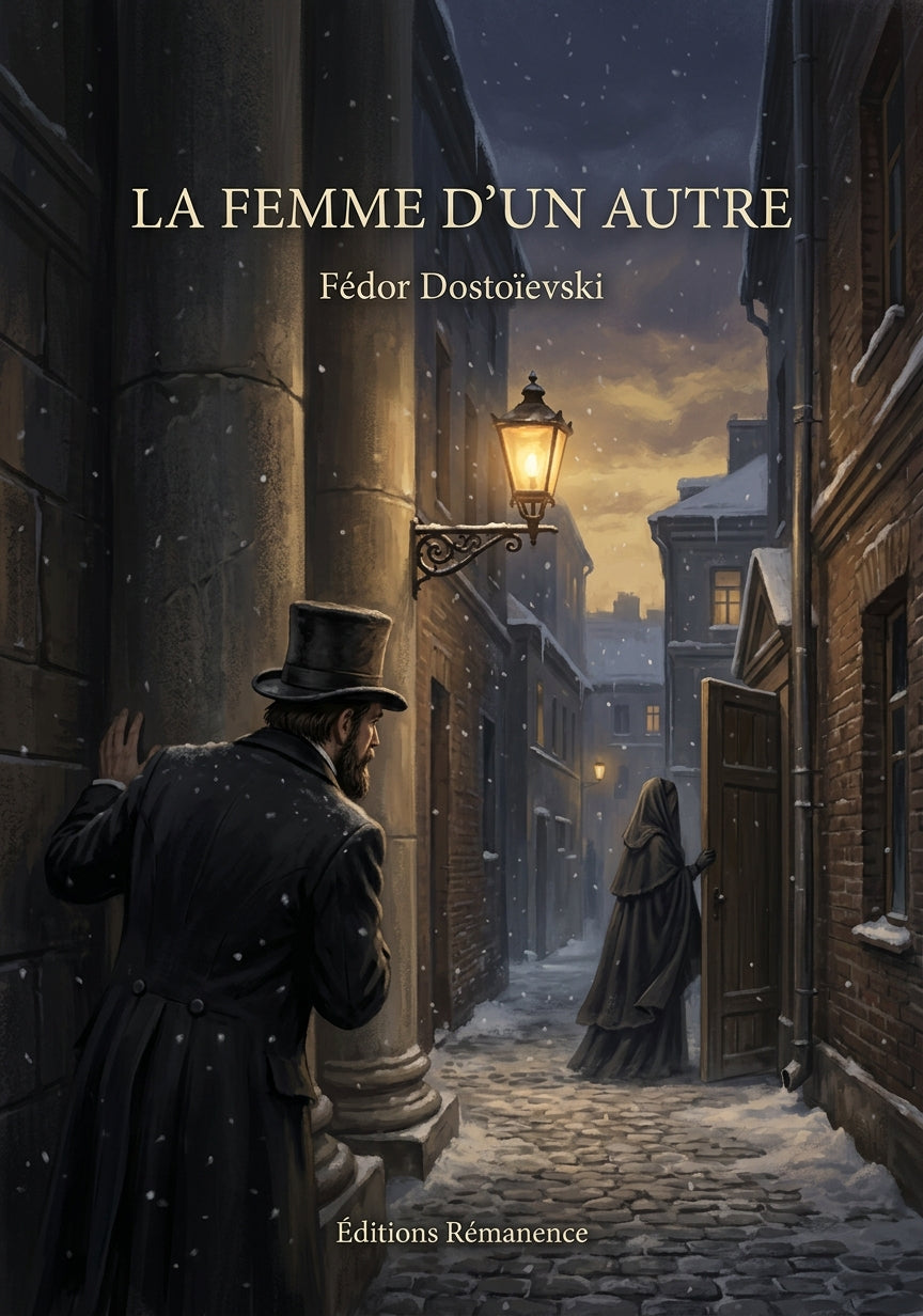 Livre La Femme d’un autre par Fédor Dostoïevski - Couverture - Editions Remanence