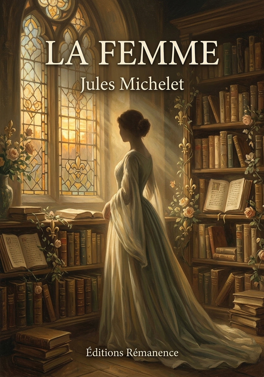 Livre La Femme par Jules Michelet - Couverture - Editions Remanence