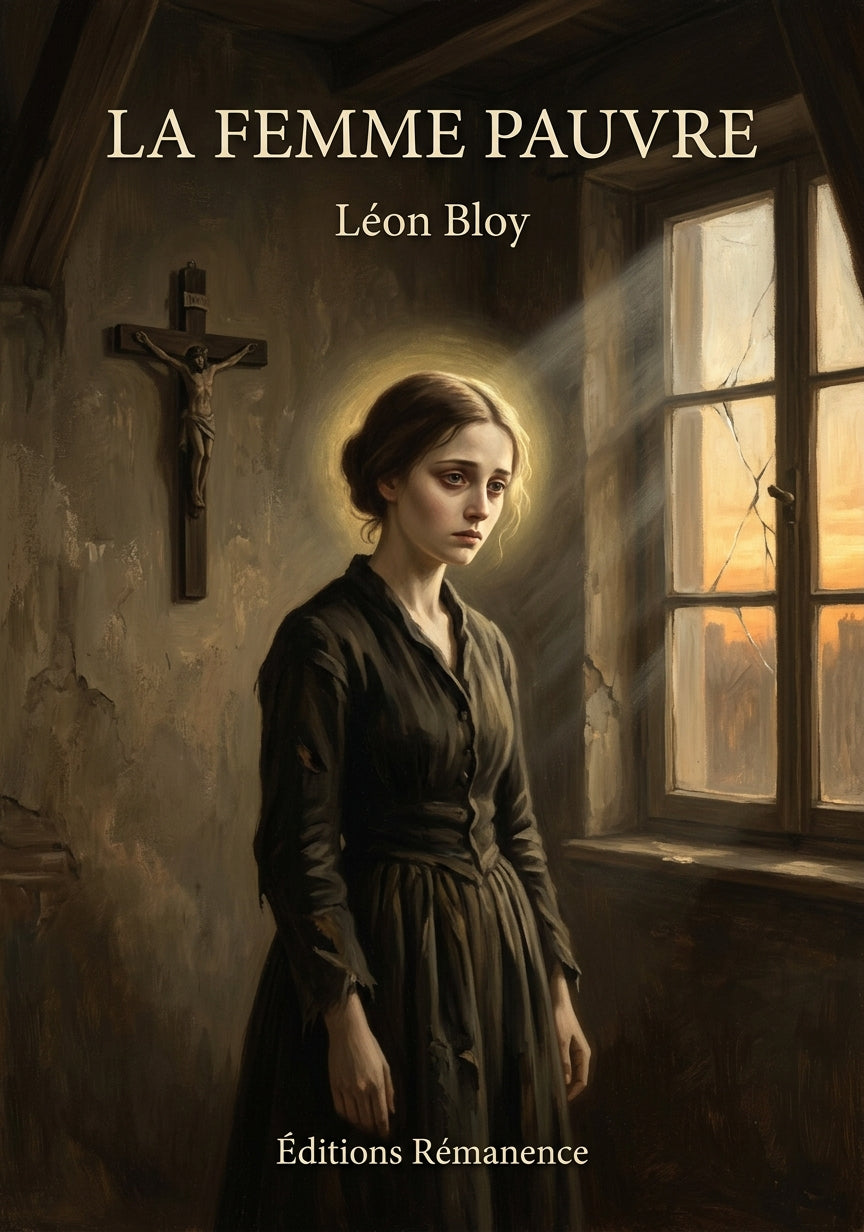 Livre La Femme pauvre par Léon Bloy - Couverture - Editions Remanence