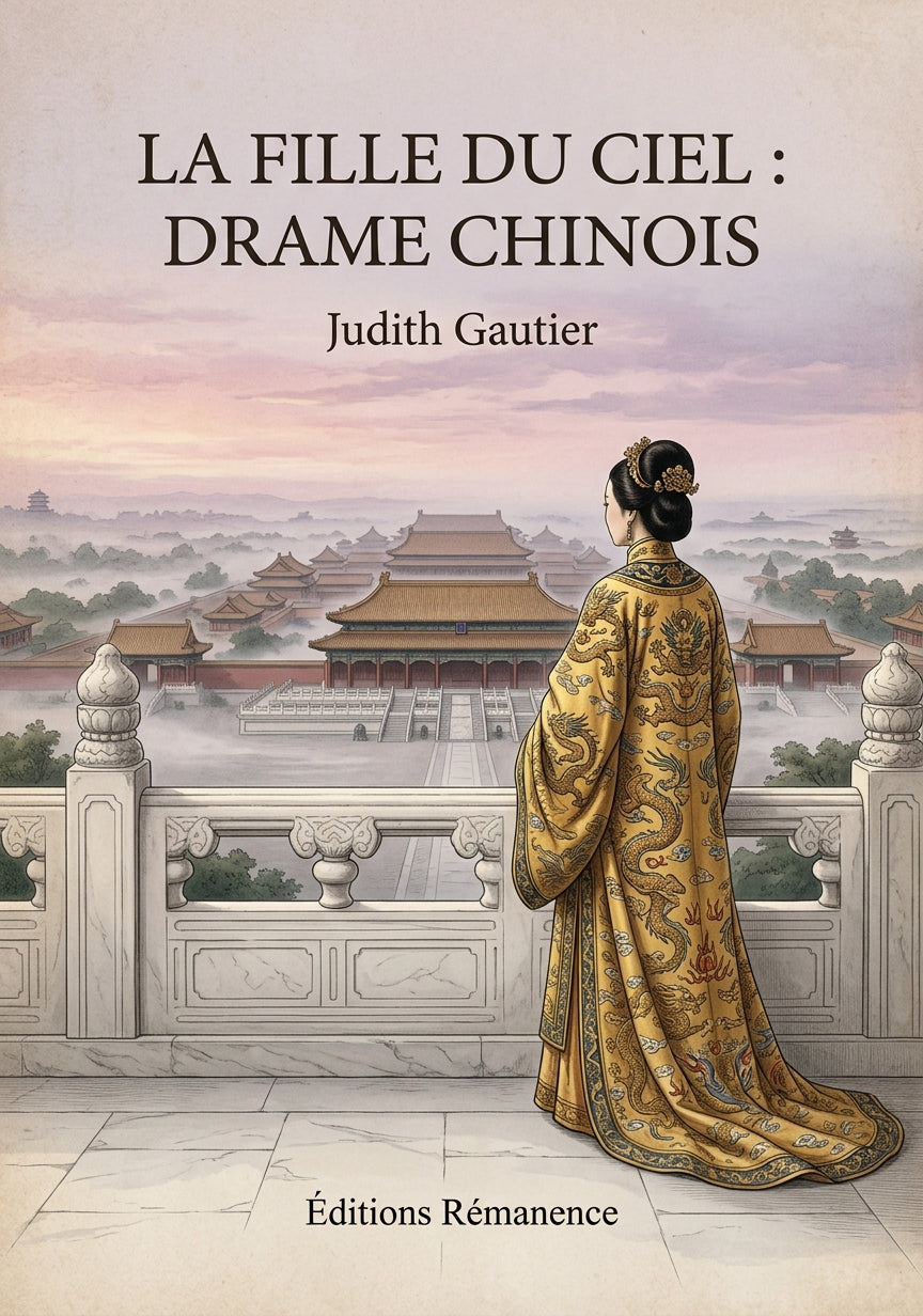 La fille du ciel : Drame Chinois - Judith Gautier (Couverture)