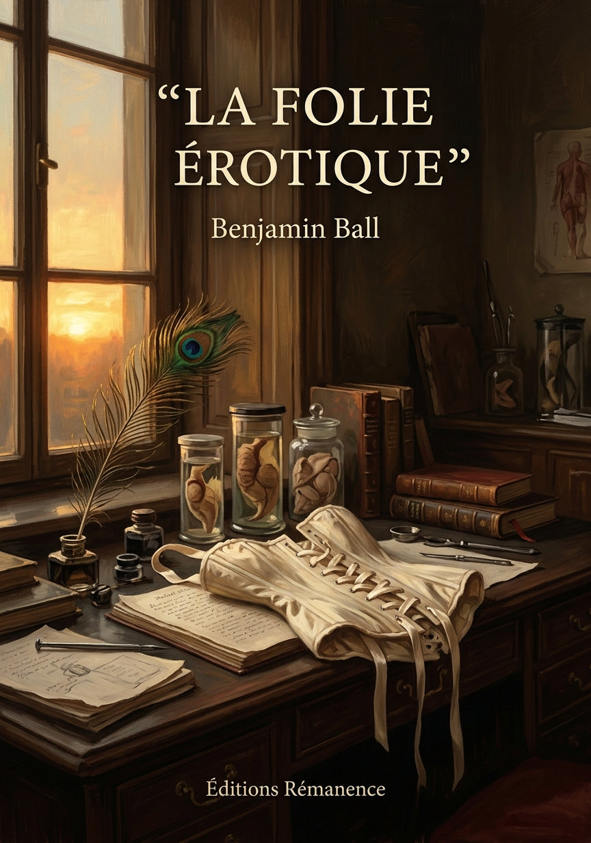 Livre La folie érotique par Benjamin Ball - Couverture - Editions Remanence